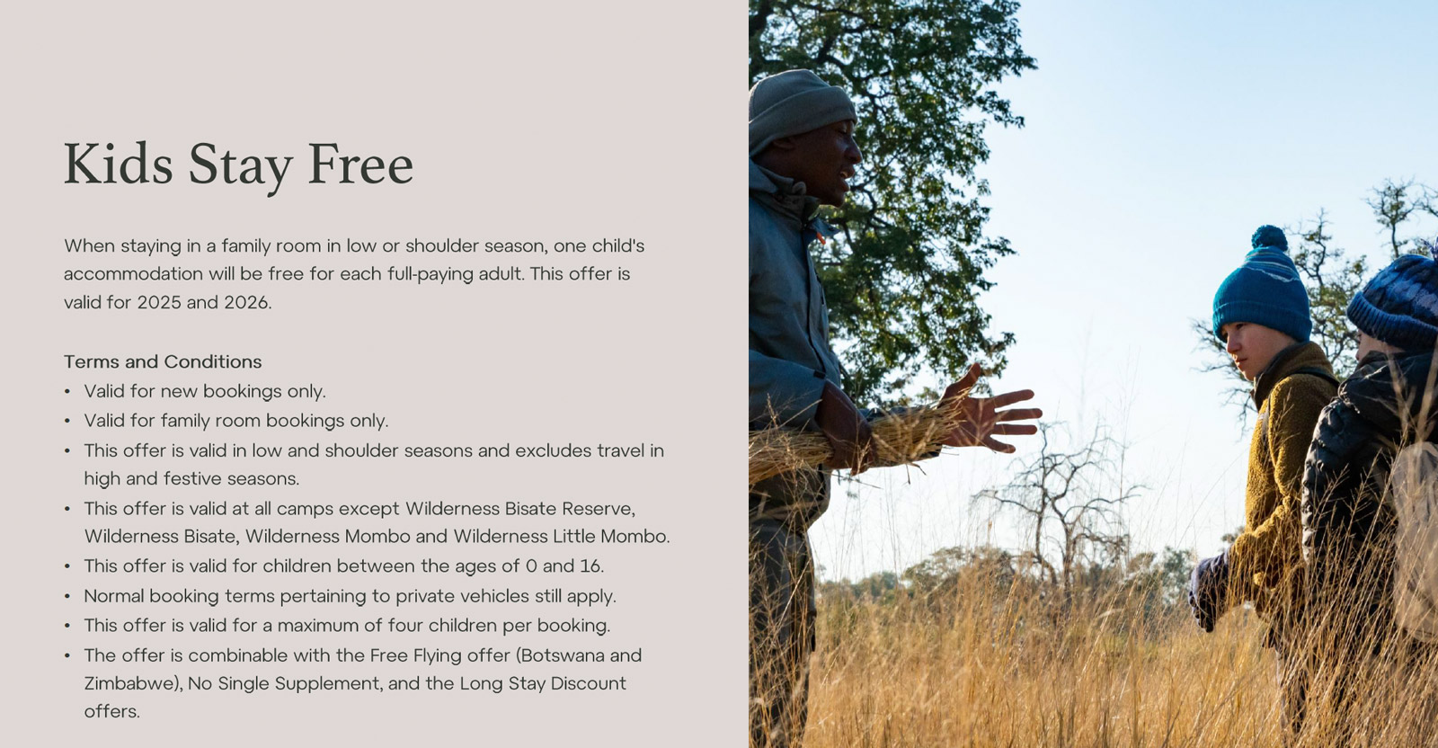 Botswana Kids for Free